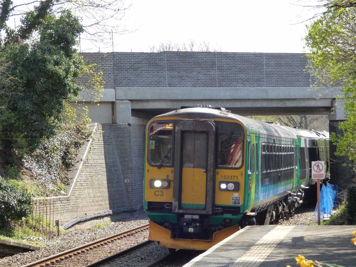 The Class 153 single carriage Sprinters